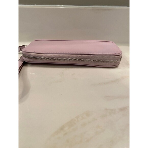Anne Klein NWOT Lavender Pink Purple Wallet Clutch Wristlet 12 Credit Card Slots - Picture 5 of 12